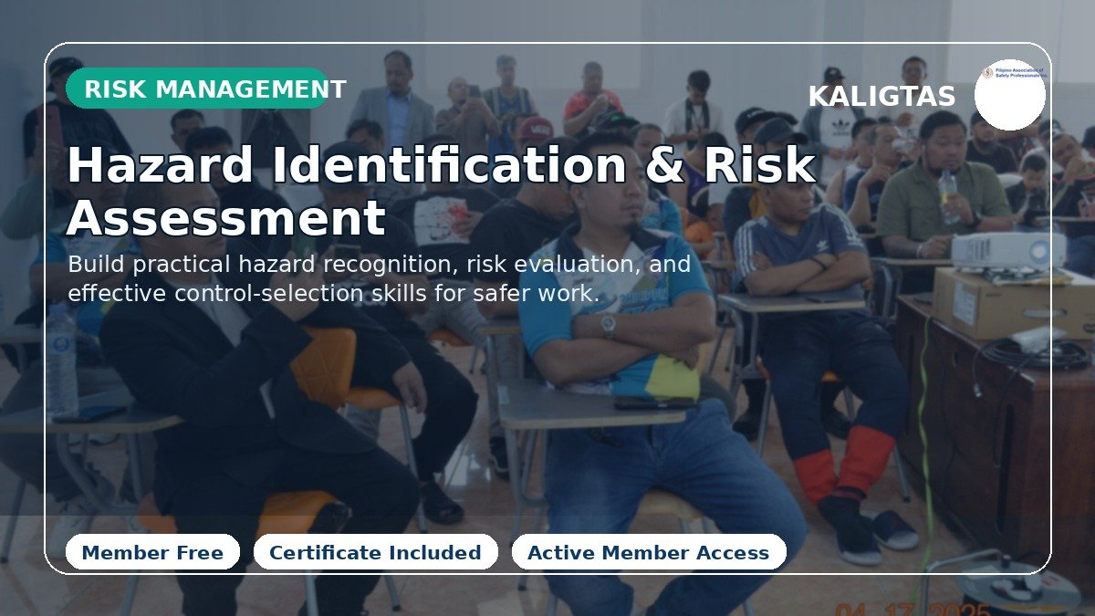 Hazard Identification & Risk Assessment