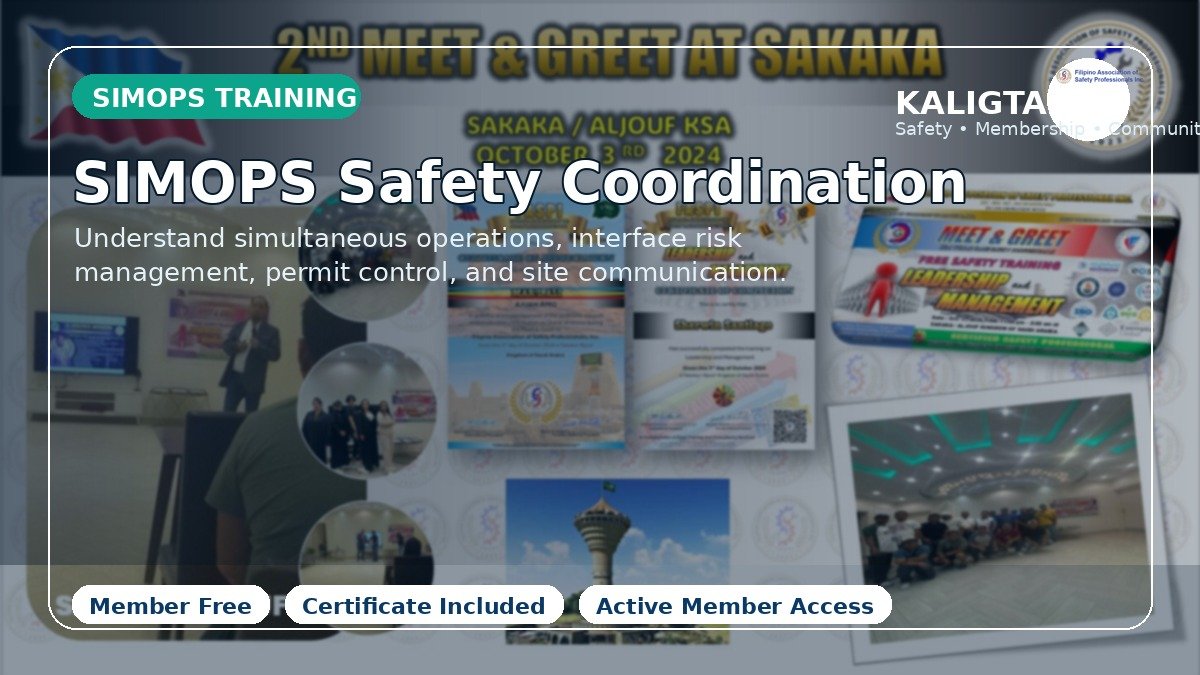 SIMOPS Safety Coordination
