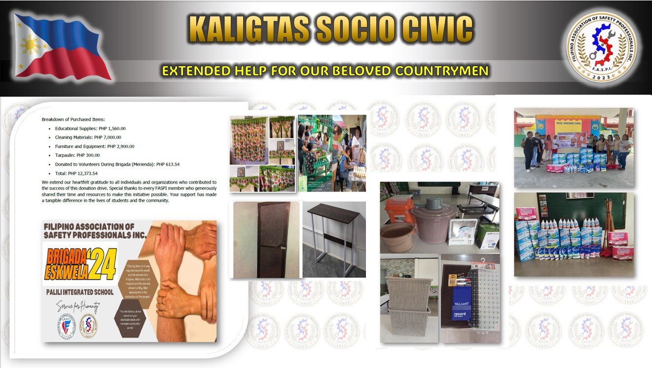 Kaligtas socio-civic activities