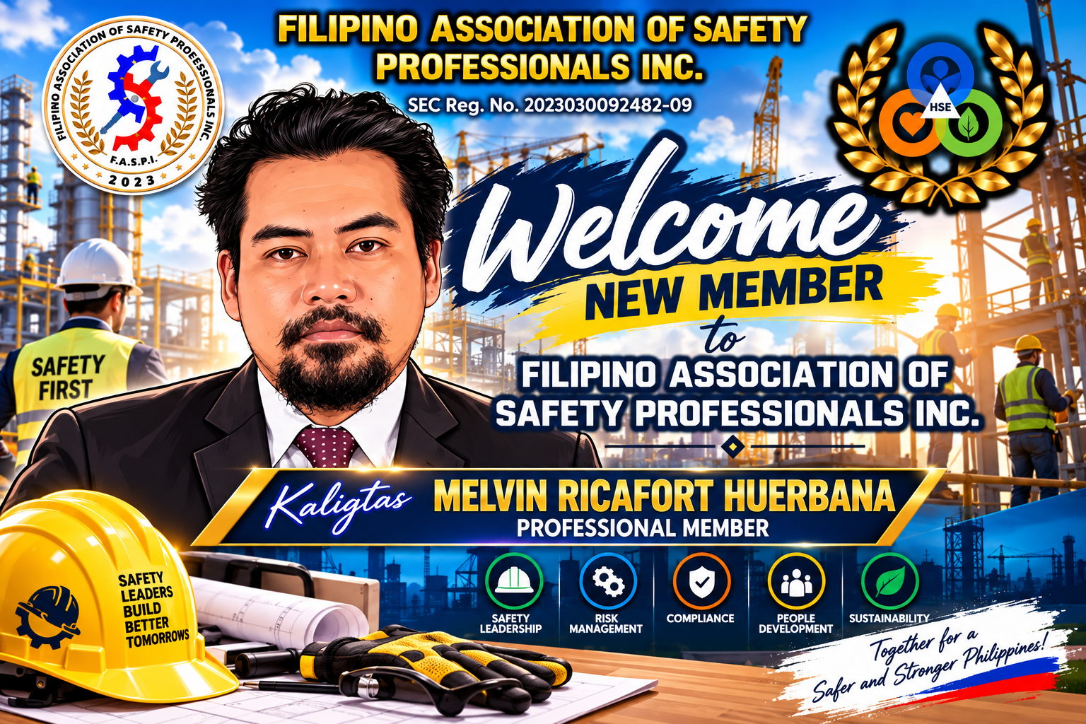 Kaligtas  MELVIN RICAFORT HUERBANA